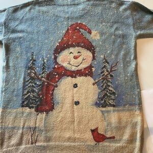Festive Snowman Sweater